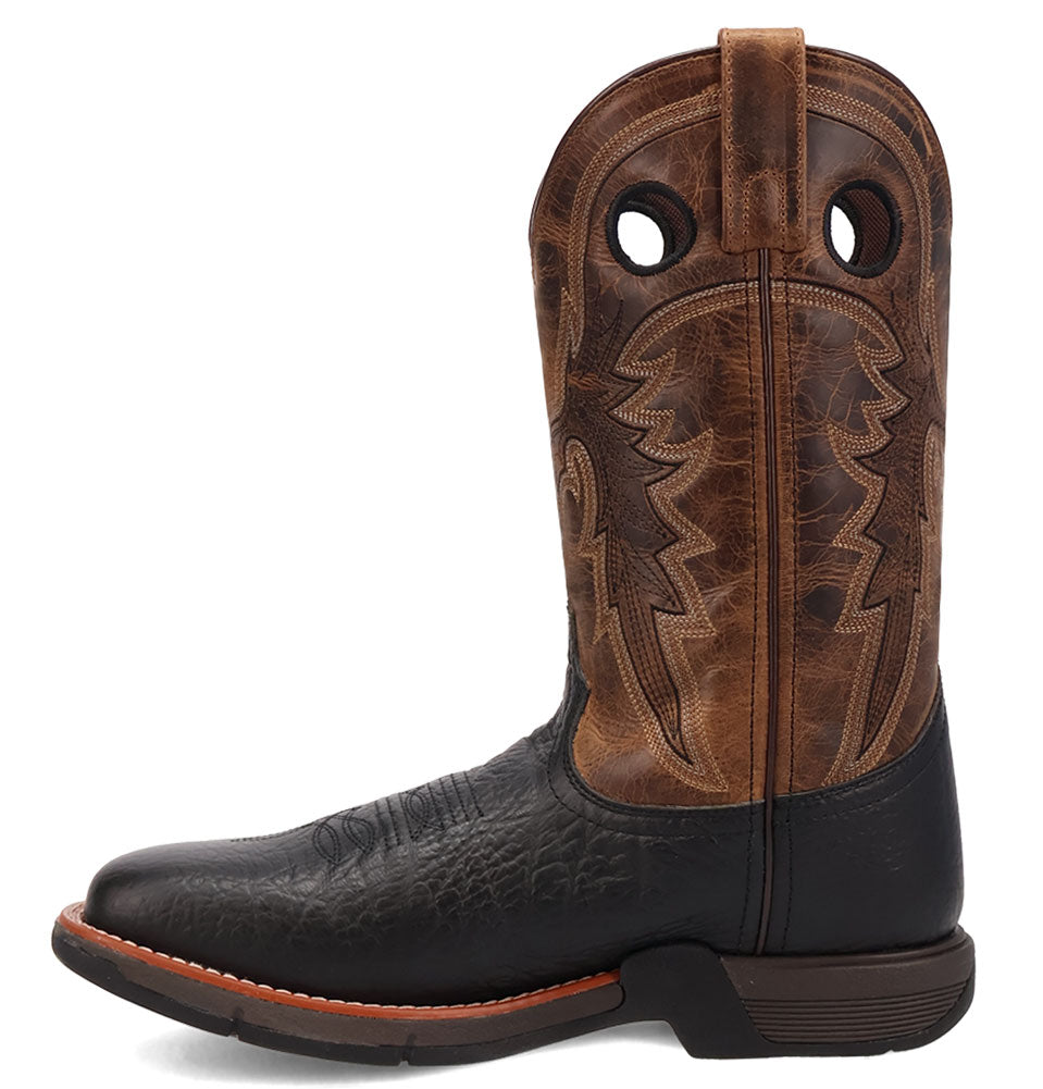 Laredo Men's Alloy Leather Cowboy Approved Western Boot