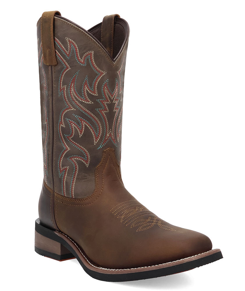 Laredo Men's Decatur Cowboy Approved Leather Boot