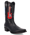 Dingo Men's Road House Embroidered Leather Boot