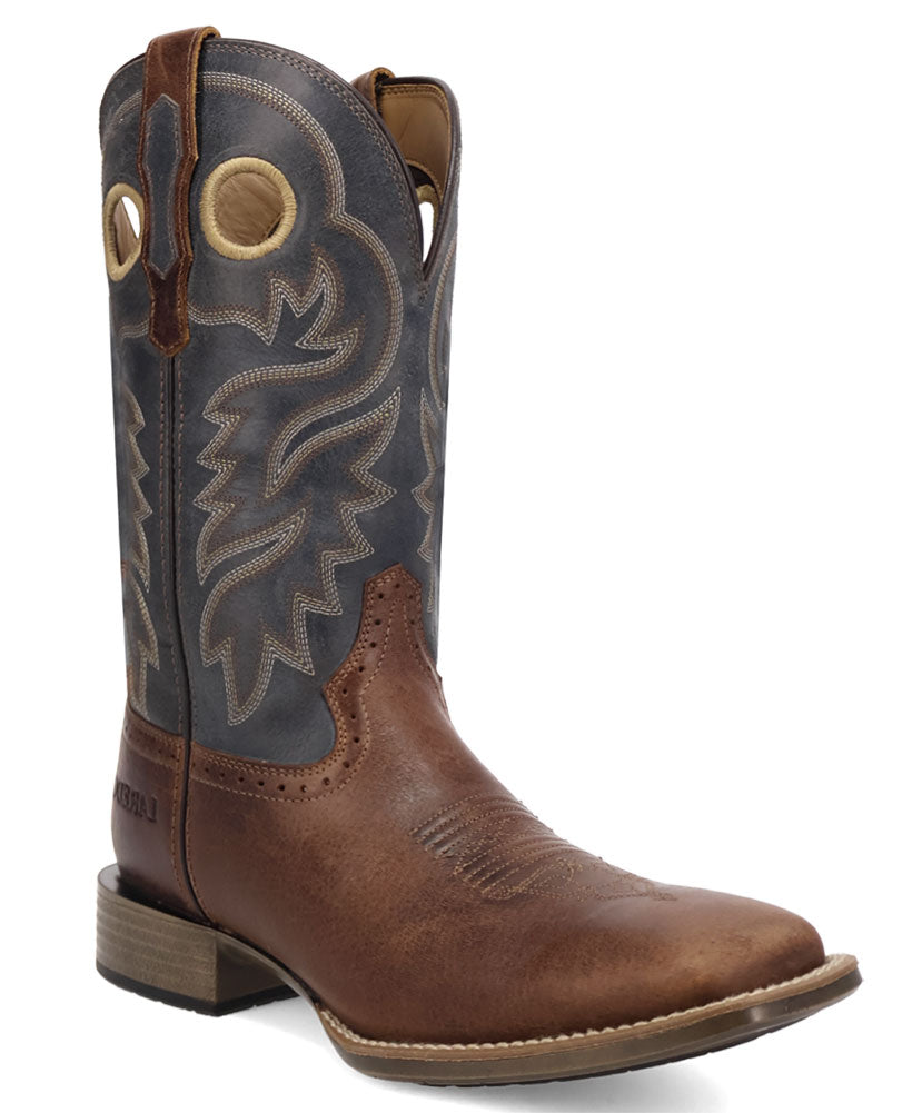 Laredo Men's Dyers Cowboy Approved Leather Boot