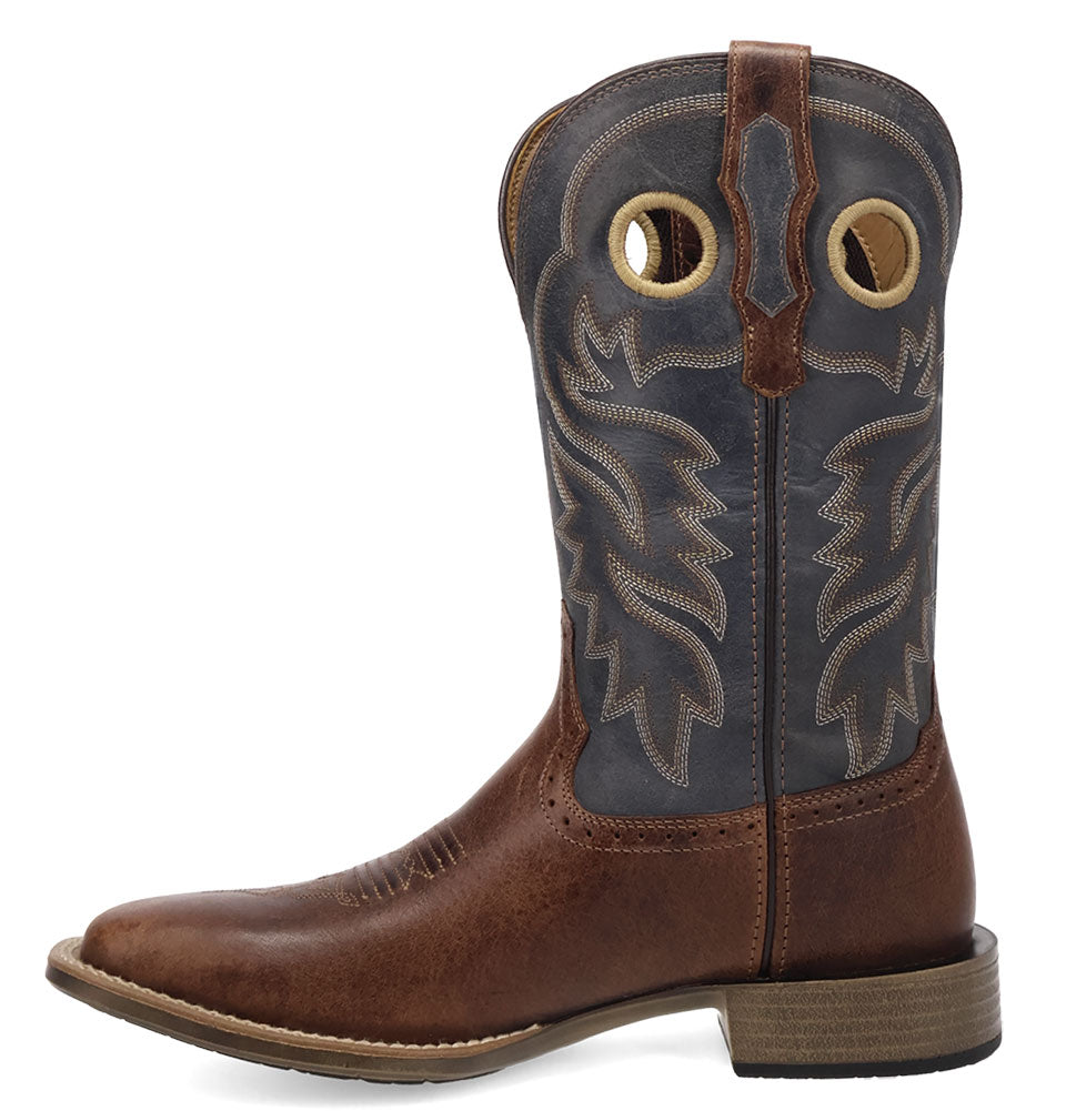 Laredo Men's Dyers Cowboy Approved Leather Boot