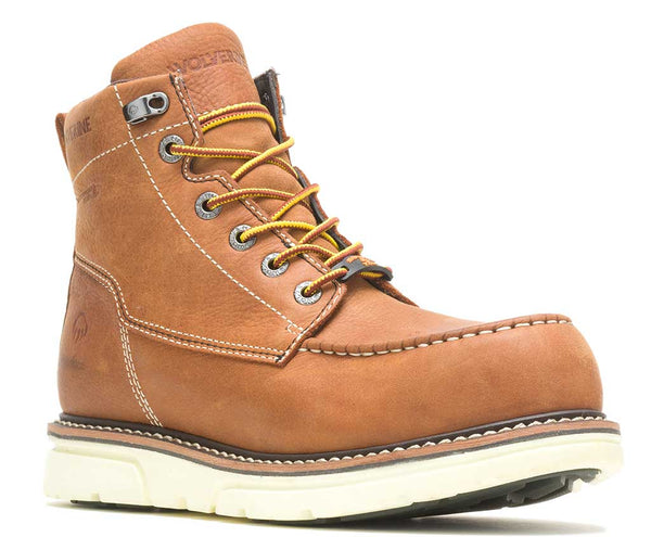 Wolverine Men's 6 Inch I-90 DuraShocks Moc Toe