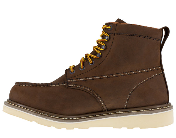 Iron Age Men's 6 Inch Reinforcer ST Brown