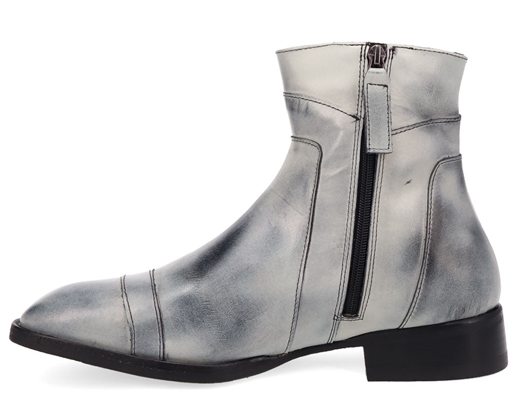 Dingo Men's Lennox Leather Zip Up Boot