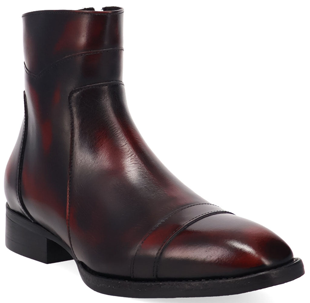 Dingo Men's Lennox Leather Zip Up Boot