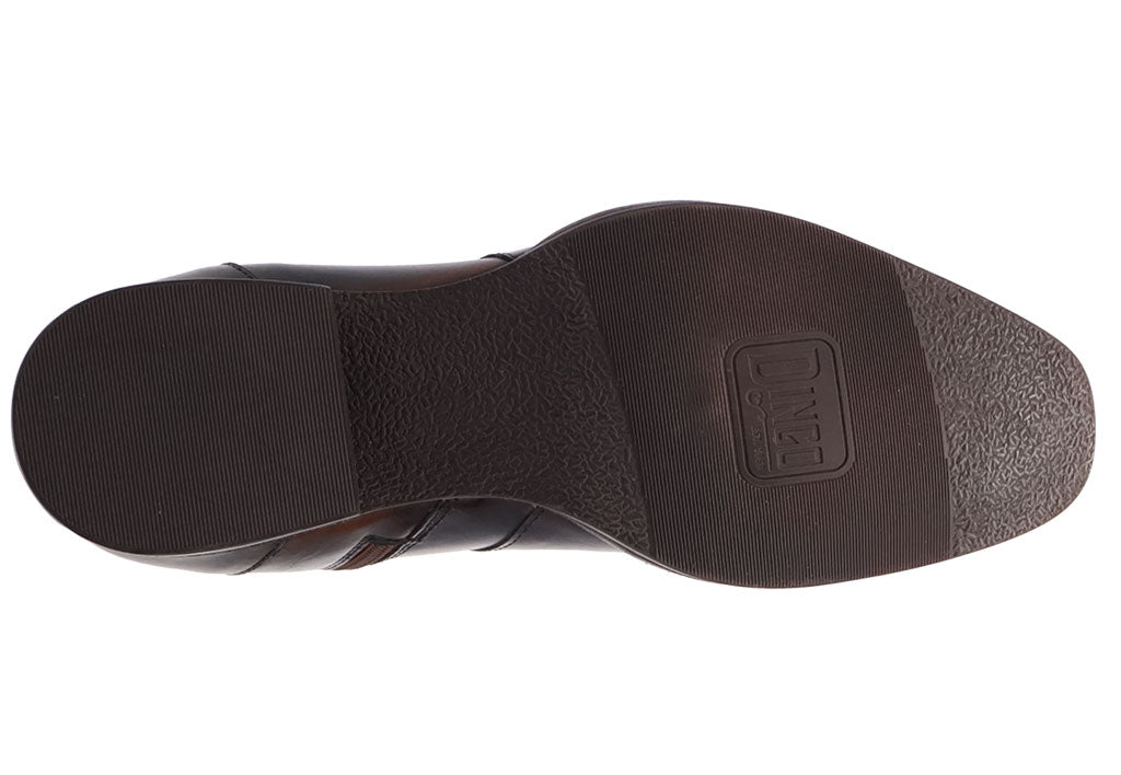 Dingo Men's Lennox Leather Zip Up Boot