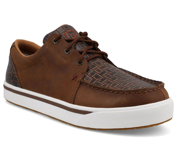 Twisted X Men's Kicks Bison And Dark Chocolate