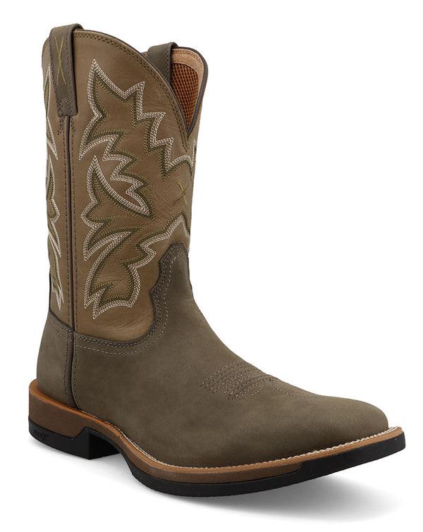 Twisted X Men's 11 Inch Tech X Boot Green Aloe