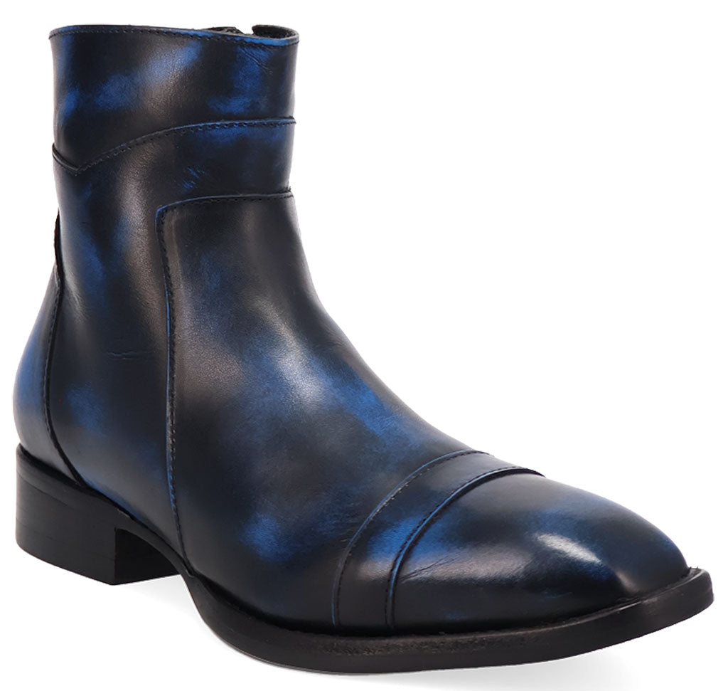 Dingo Men's Lennox Leather Zip Up Boot