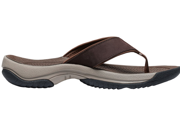 KEEN Men's Kona Leather Waterproof Flip-Flops