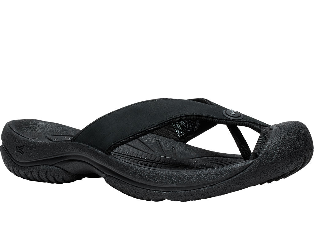 KEEN Men's Waimea Leather Flip-Flop Sandal