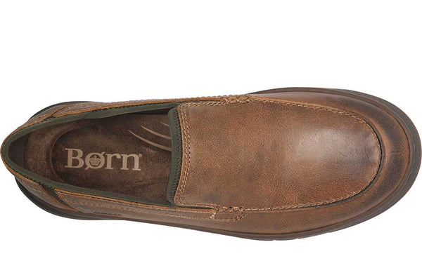 Born Men's Silvo Moc Toe Waterproof Loafer