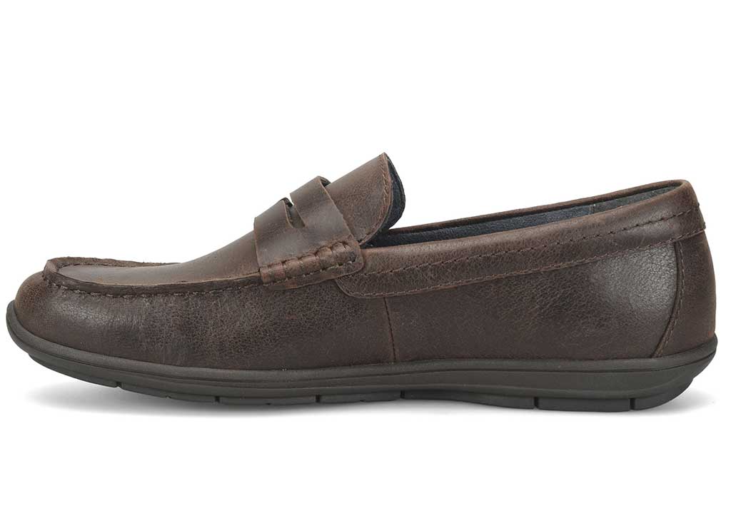 Born Men's Wendell Waterproof Moc Toe Penny Loafer