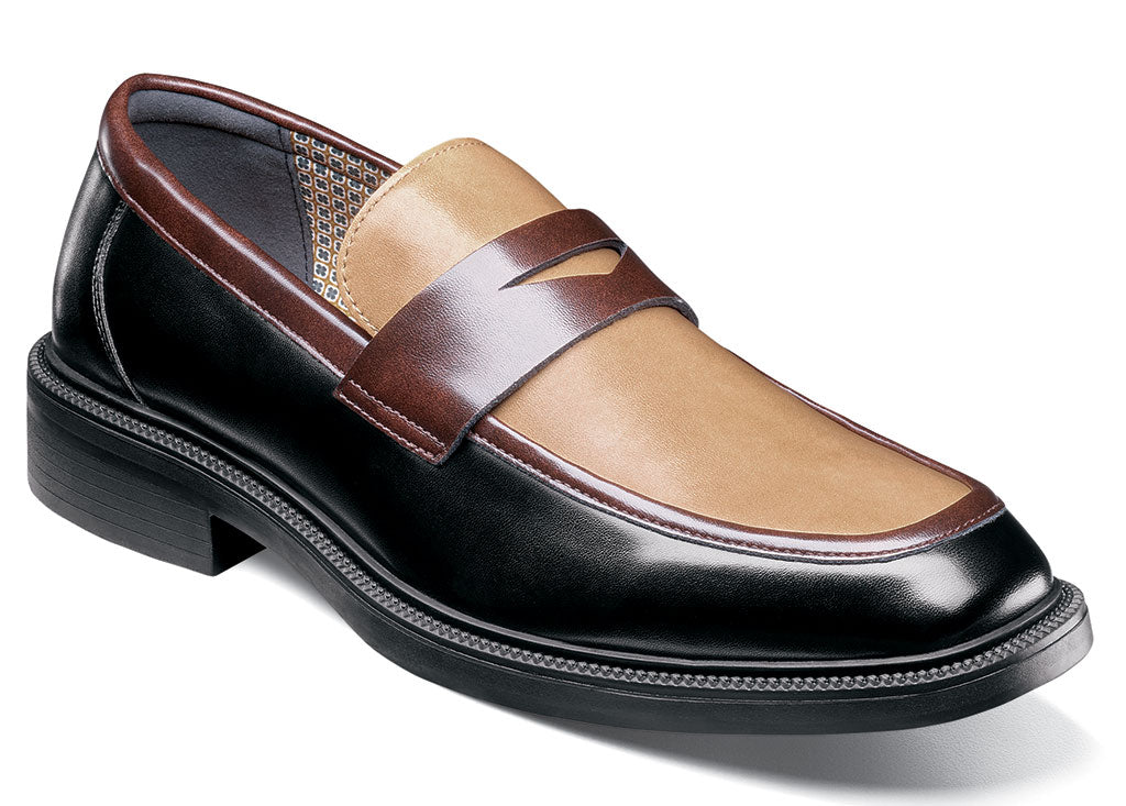 Stacy Adams Men's Everett Moc Toe Penny Loafer