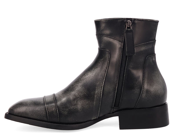 Dingo Men's Lennox Leather Zip Up Boot