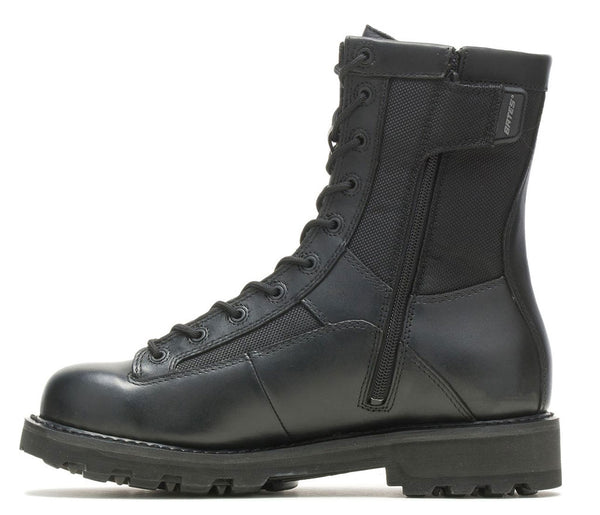 Bates Men's 8 Inch Lace-To-Toe Durashocks Side Zip