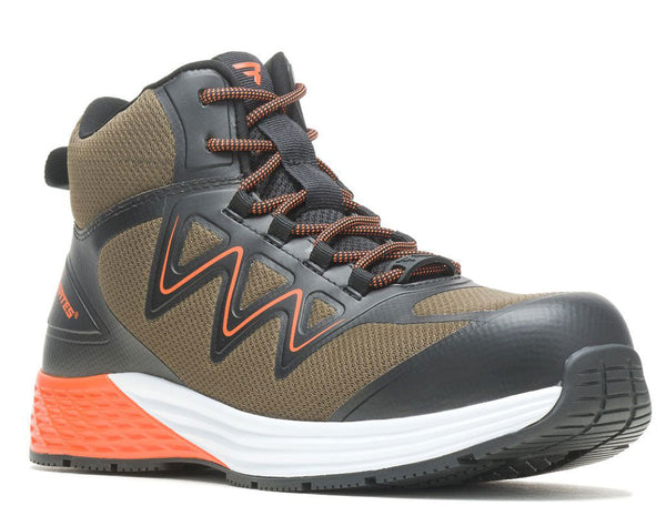 Bates Men's Rush Mid Work Composite Toe Slip-Resistant Tactical Boot