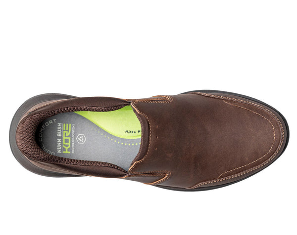 Nunn Bush Men's Kore Taz EZ Hands Free Moc Toe Slip On