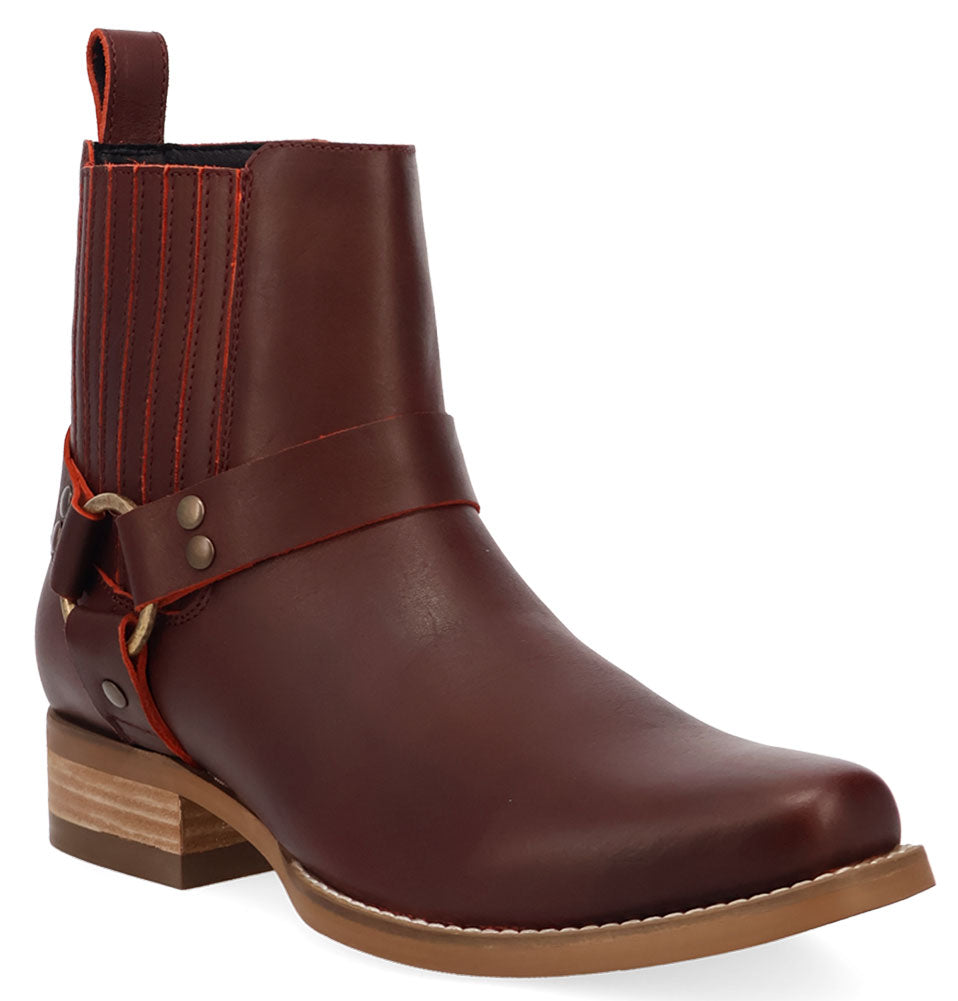 Dingo Men's Rowdy Leather Harness Boot