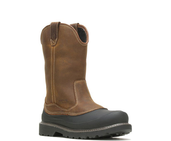 Wolverine Men's Floorhand Swamp Wellington ST WP - Dark Brown