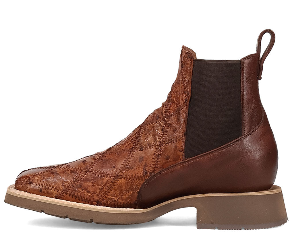 Dan Post Men's Denzen Full Quill Ostrich Chelsea