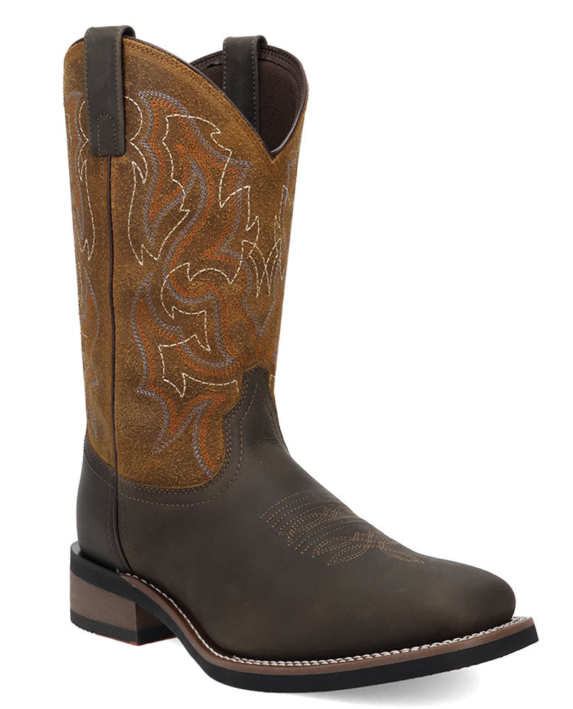 Laredo Men's Chisholm Cowboy Approved Leather Boot