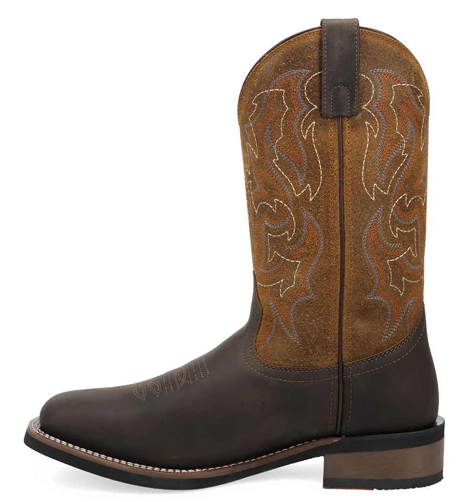 Laredo Men's Chisholm Cowboy Approved Leather Boot