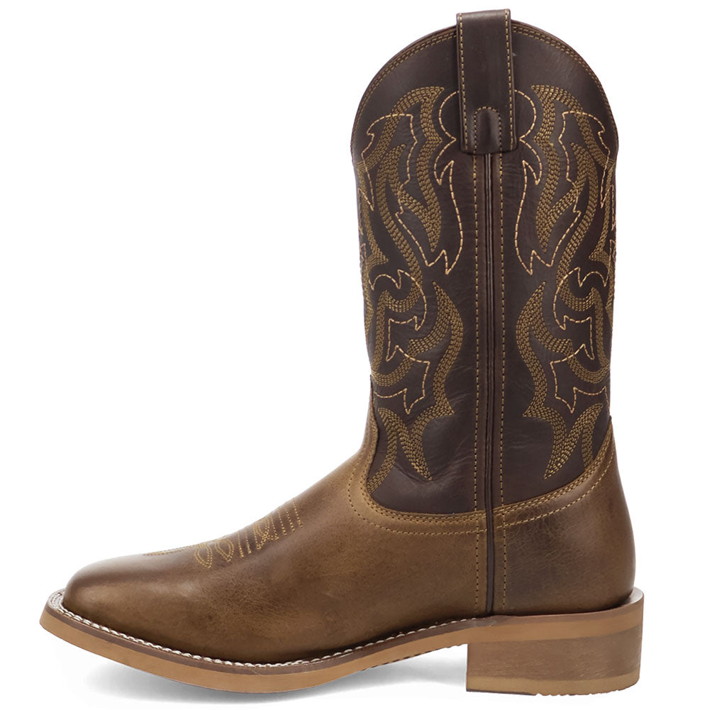 Laredo Men's Chisholm Cowboy Approved Leather Boot
