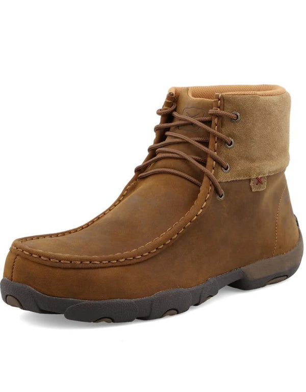 Work Twisted X Men's 6"" Work Driving Moc