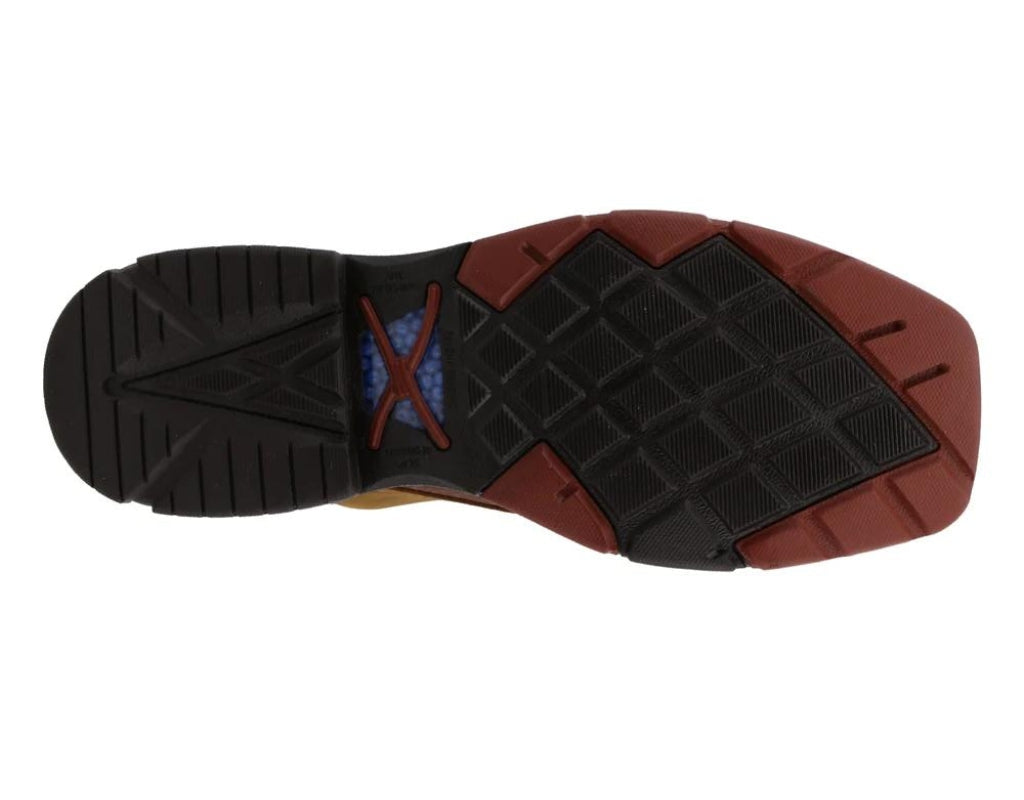 Work Twisted X Men's 8 Inch CellStretch Alloy Toe Molasses Lacer