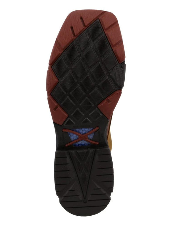 Work Twisted X Men's 8 Inch CellStretch Alloy Toe Molasses Lacer