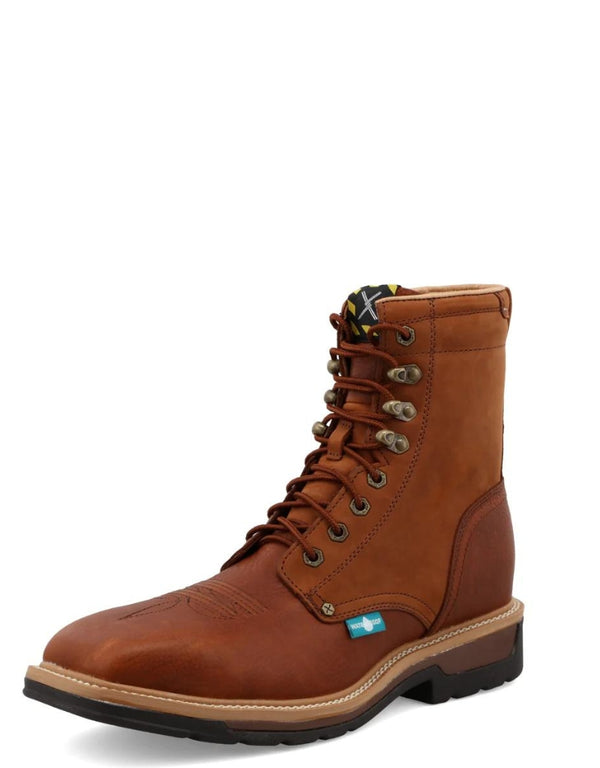 Work Twisted X Men's 8 Inch Steel Toe Lite Lacer