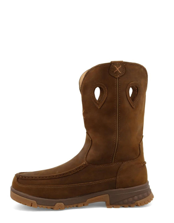 Work Twisted X Men's 11 Inch Nano Composite Molasses MetGuard