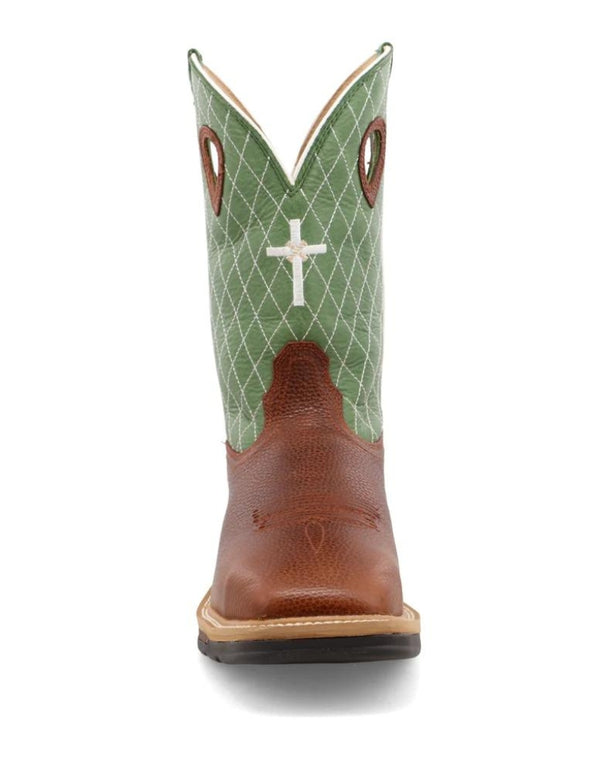 Work Twisted X Men's 12 Inch Steel Toe Western Work MetGuard