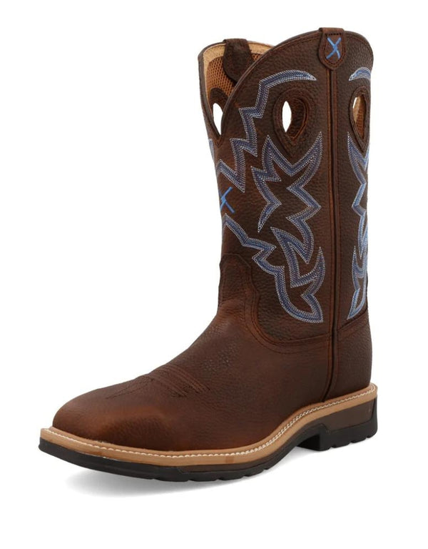 Work Twisted X Men's 12 Inch Steel Toe Western Work Boot