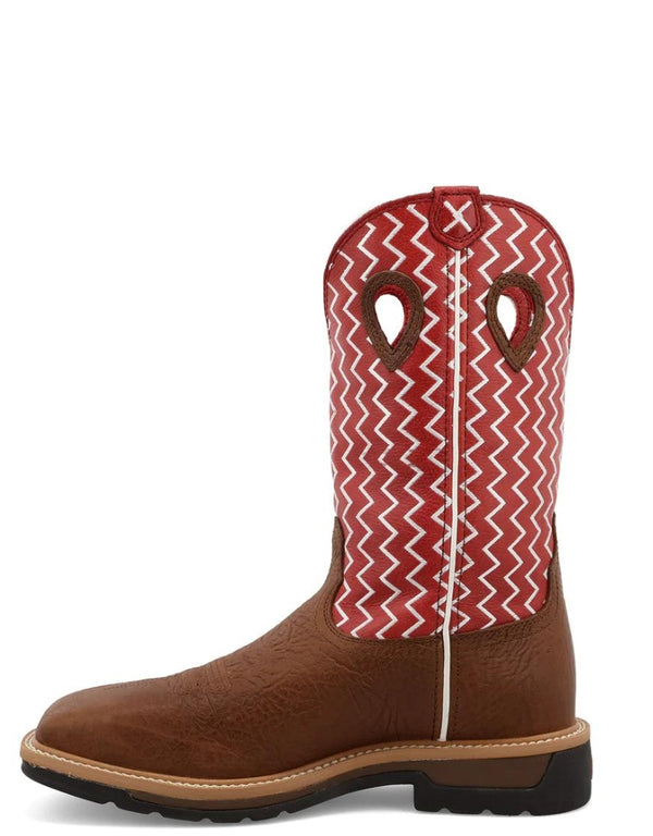 Work Twisted X Men's 12 Inch Steel Toe Western Work Boot