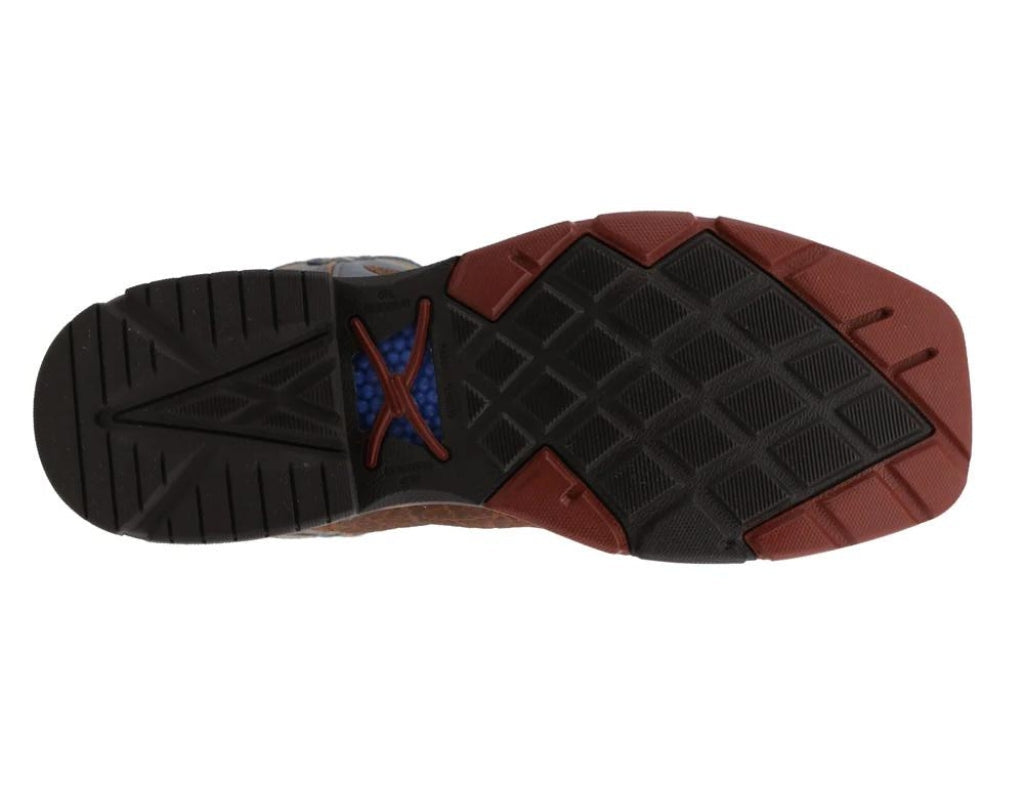 Twisted X Men's 12 Inch Alloy Toe Western Work Molasses Blend85