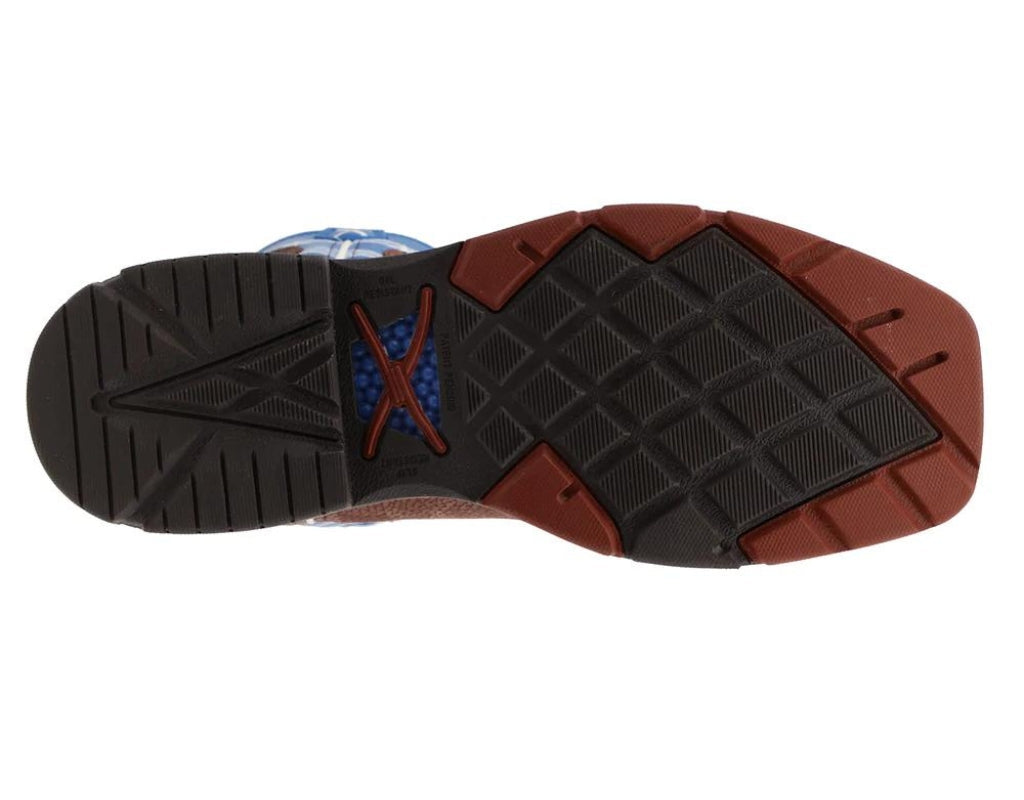 Twisted X Men's 12 Inch Western Work Alloy Toe Slip-Resistant