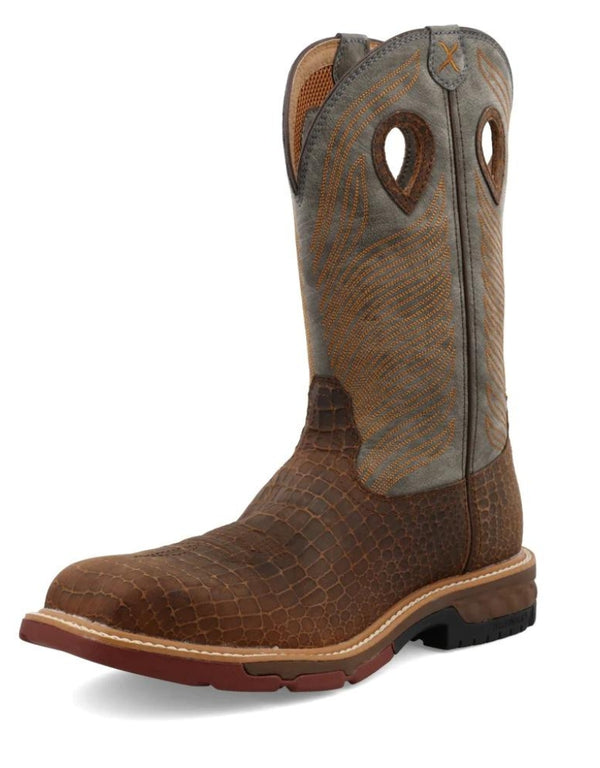 Twisted X Men's 12 Inch Nano Composite Western Work Boot