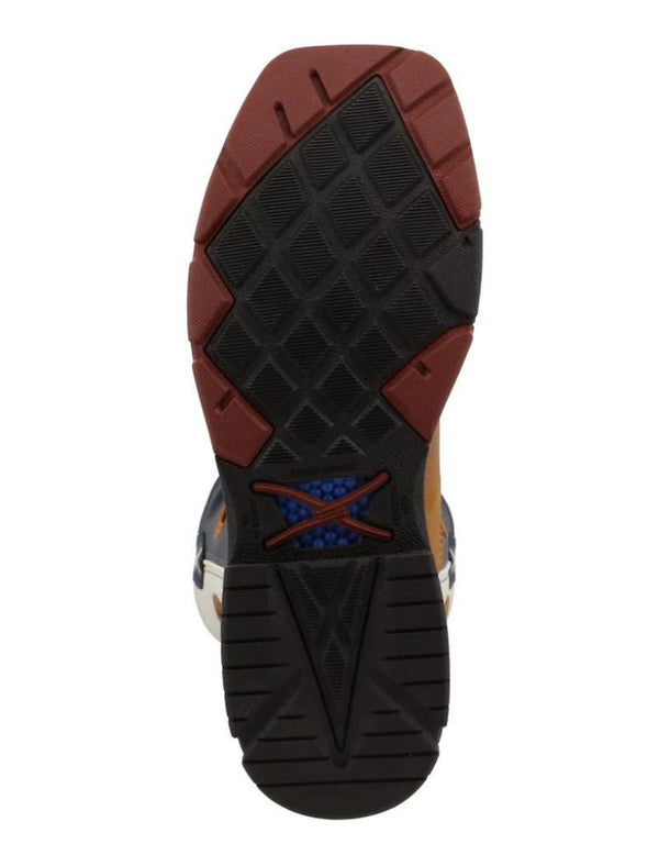 Work Twisted X Men's 12 Inch Nano Composite Safety Toe Western Work Boot