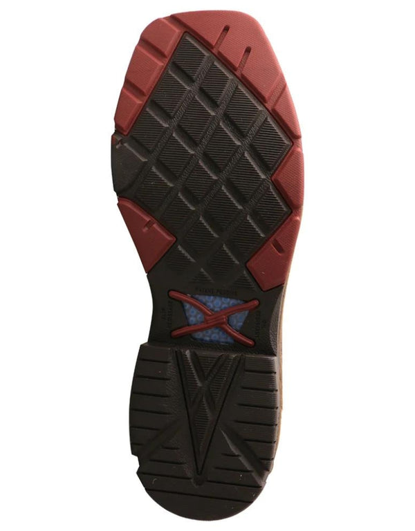 Work Twisted X Men's 12 Inch Nano Composite Safety Toe Western Work Boot