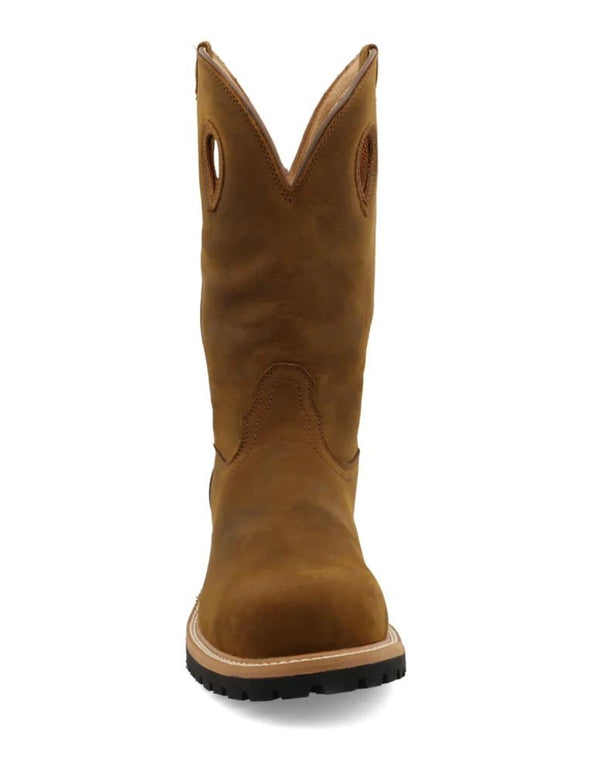 Work Twisted X Men's 12"" Pull On Logger Boot