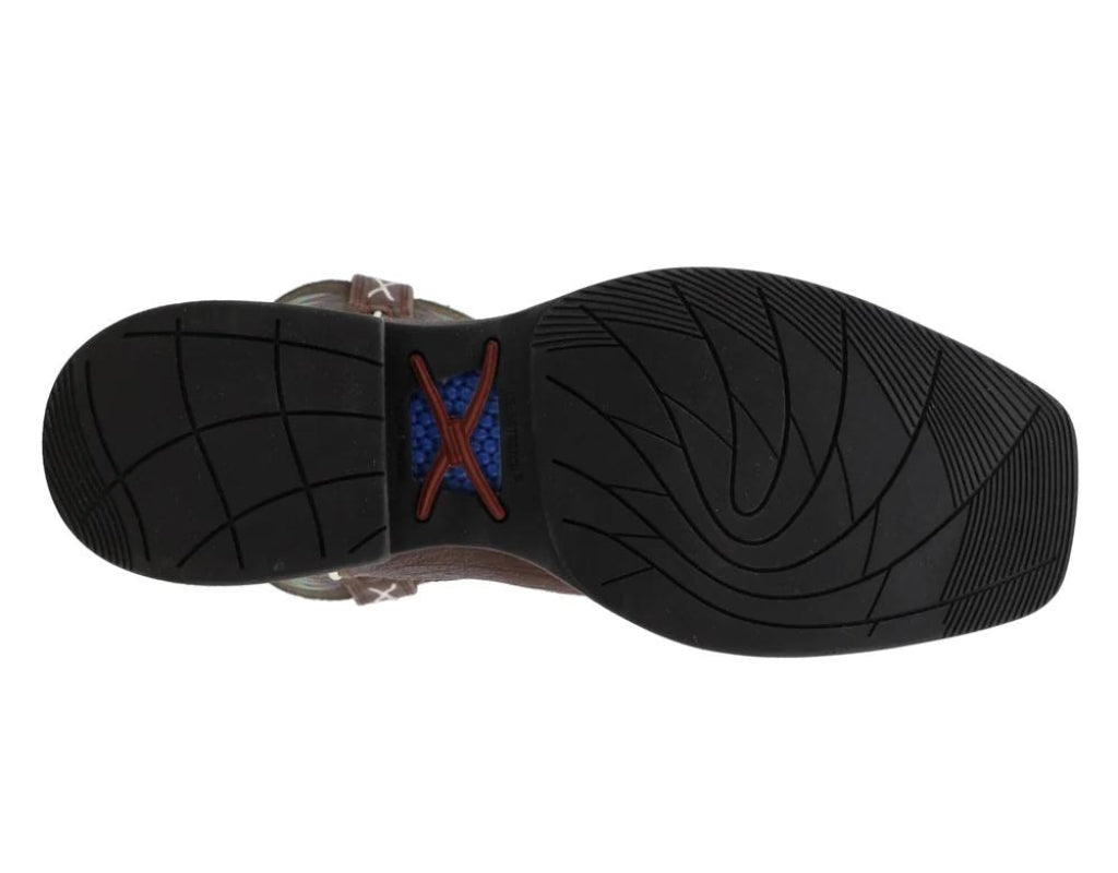 Work Twisted X Men's 11 Inch Tech X Molasses Blend85