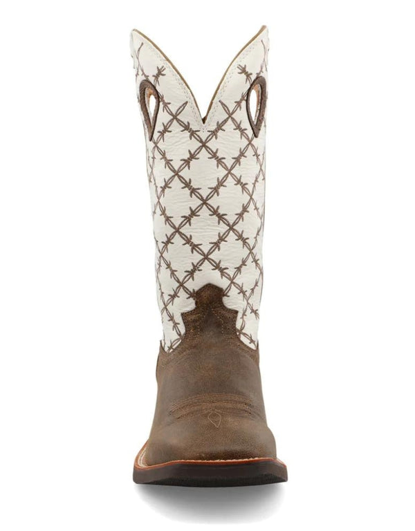 Work Twisted X Men's 14 Inch Ruff Stock Leather Boot