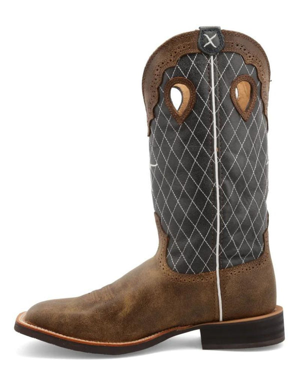 Work Twisted X Men's 14 Inch Ruff Stock Leather Boot