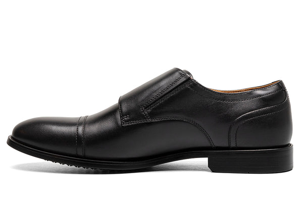 Florsheim Men's Rucci Cap Toe Double Monk Strap Loafer