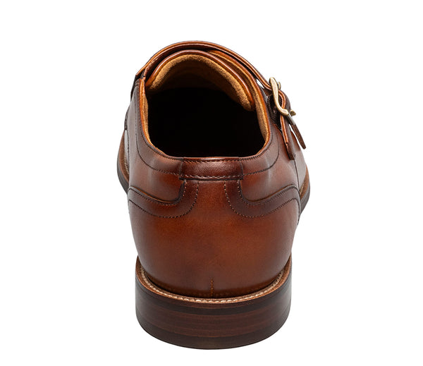 Florsheim Men's Rucci Cap Toe Double Monk Strap Loafer