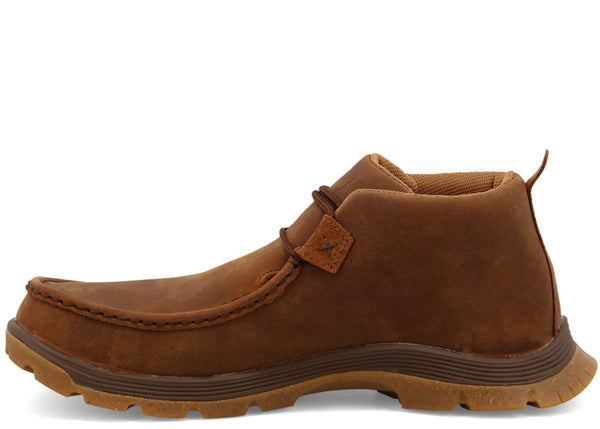 Twisted X Men's Chukka Oblique Toe Oiled Saddle