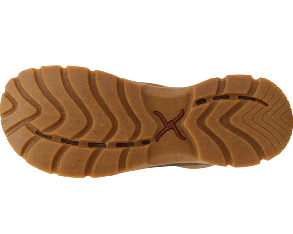 Twisted X Men's Chukka Oblique Toe Oiled Saddle