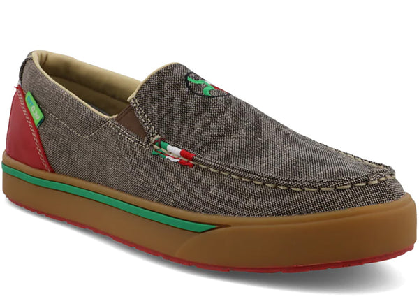Twisted X Men's Hooey Slip-On Loper Eco Dust & Multi